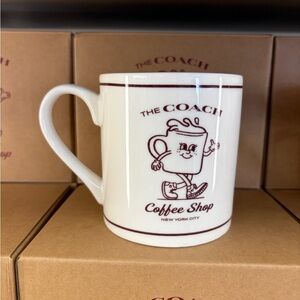 The Coach Coffee Shop Mug new in box
